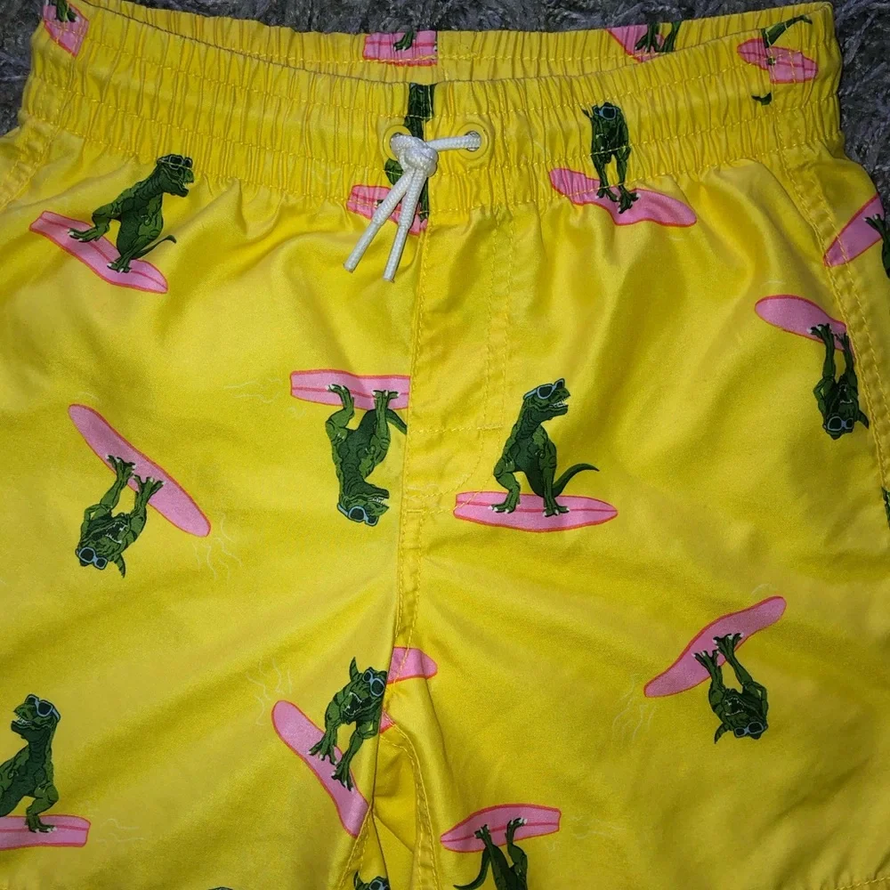 Old Navy Dinosaur Swim Trunk, Size 8